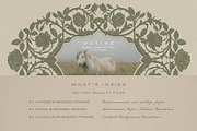 Embroidered Embossed Paper Frames, a Texture Graphic by alonahaidash (Thumbnail 3 of 20)
