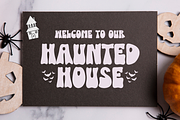 Haunted Season - Retro Scary Font, a Handwritten Font by SaktiAvellin (Thumbnail 5 of 7)