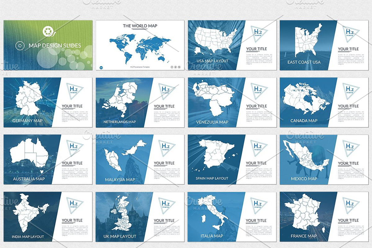 HZ Keynote Presentation Template, a Presentation Template by UniqueStudio (Photo 10 of 11)