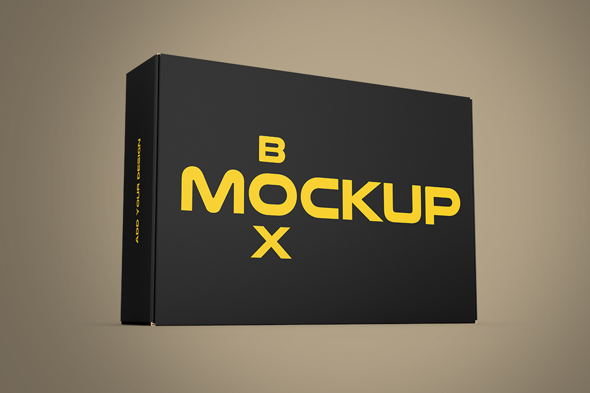 Box Mockup Set - 9x6x2 in, a Packaging Mockup by VadimPetrov (Photo 4 of 12)