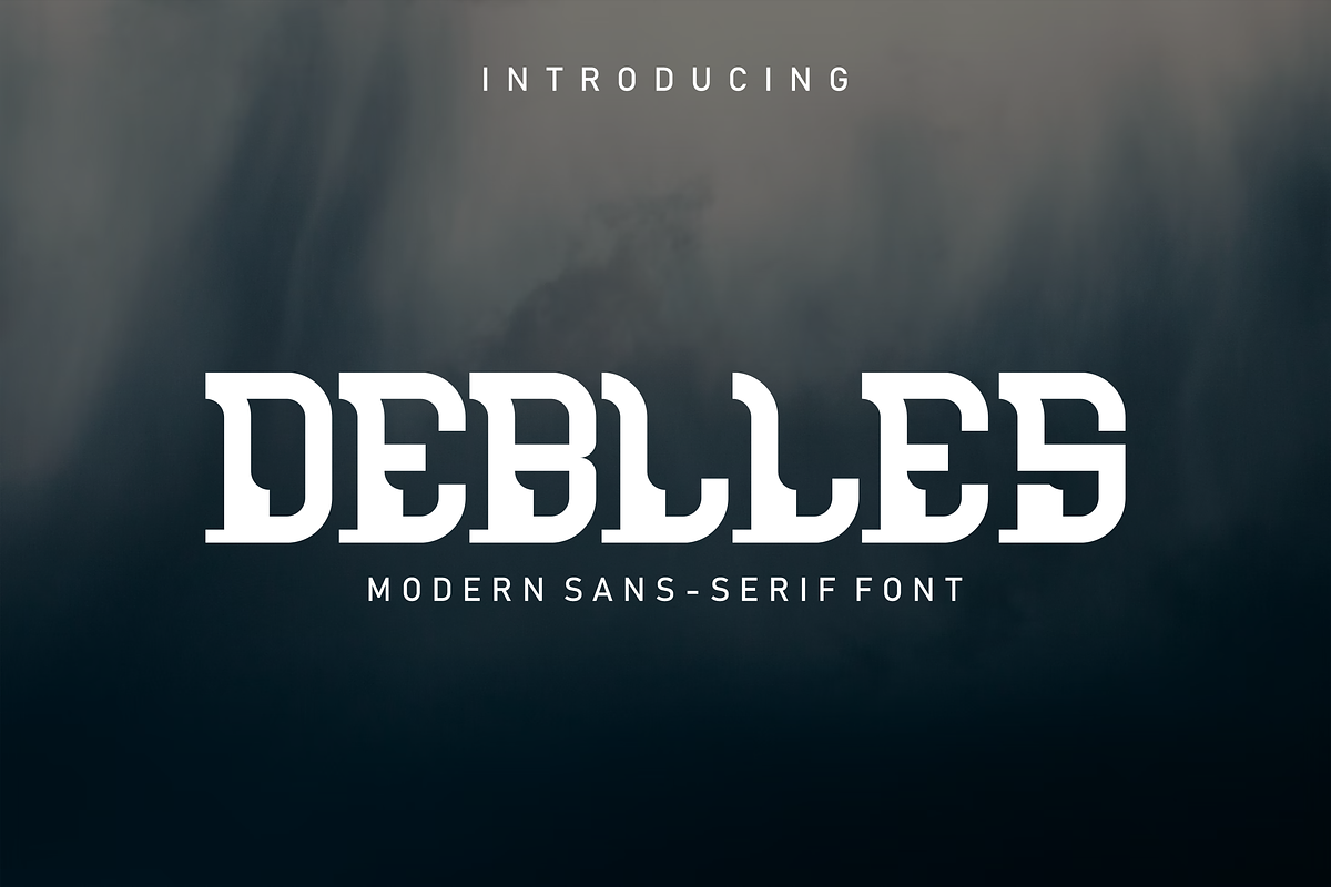 Deblles font, a Serif Font by VectorCraft (Photo 1 of 4)