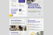 Agency Creative Bifold Brochure, a Brochure Template by Annora Studio (Thumbnail 6 of 6)