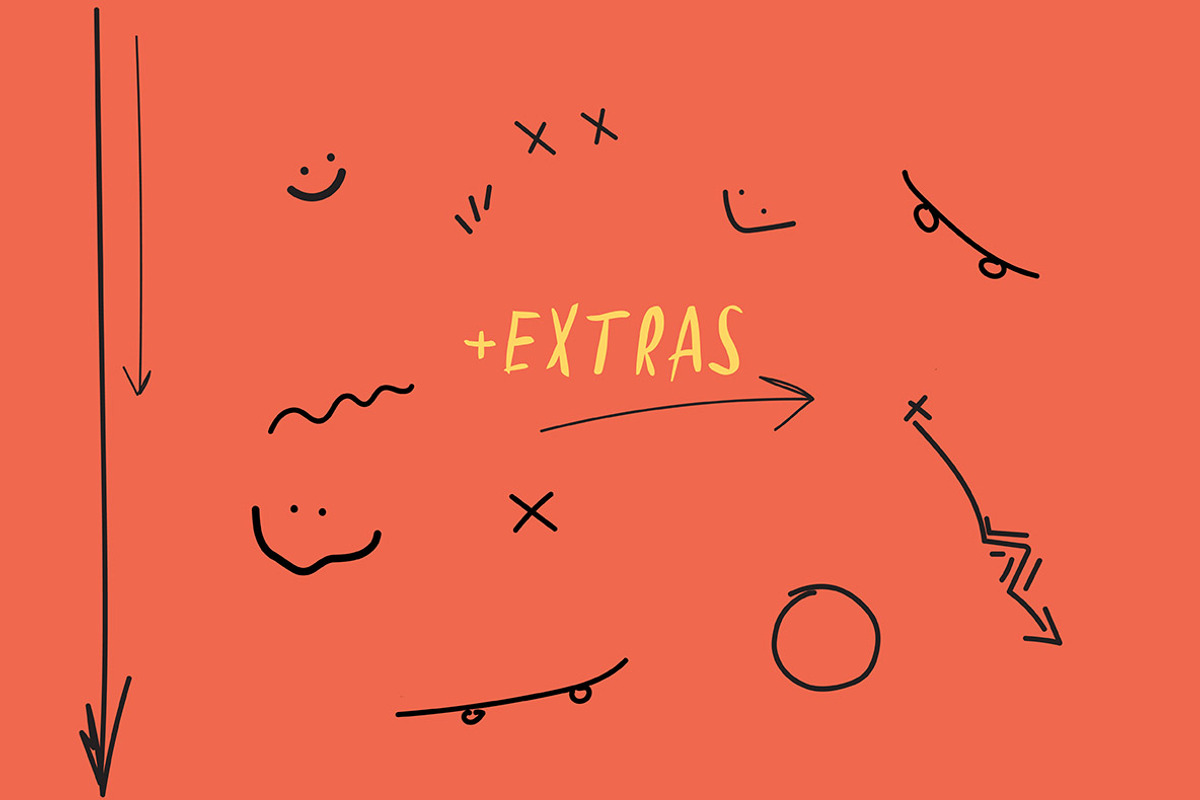 SANTOS | Handwritten Font, a Font by All This Concept (Photo 11 of 11)