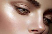 Woman with glowing skin and perfectly shaped brows, her face fea, a Beauty & Fashion Photo by Studio ANNA (Thumbnail 2 of 2)