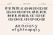 Aesthety Typeface, a Serif Font by Get Studio (Thumbnail 9 of 13)