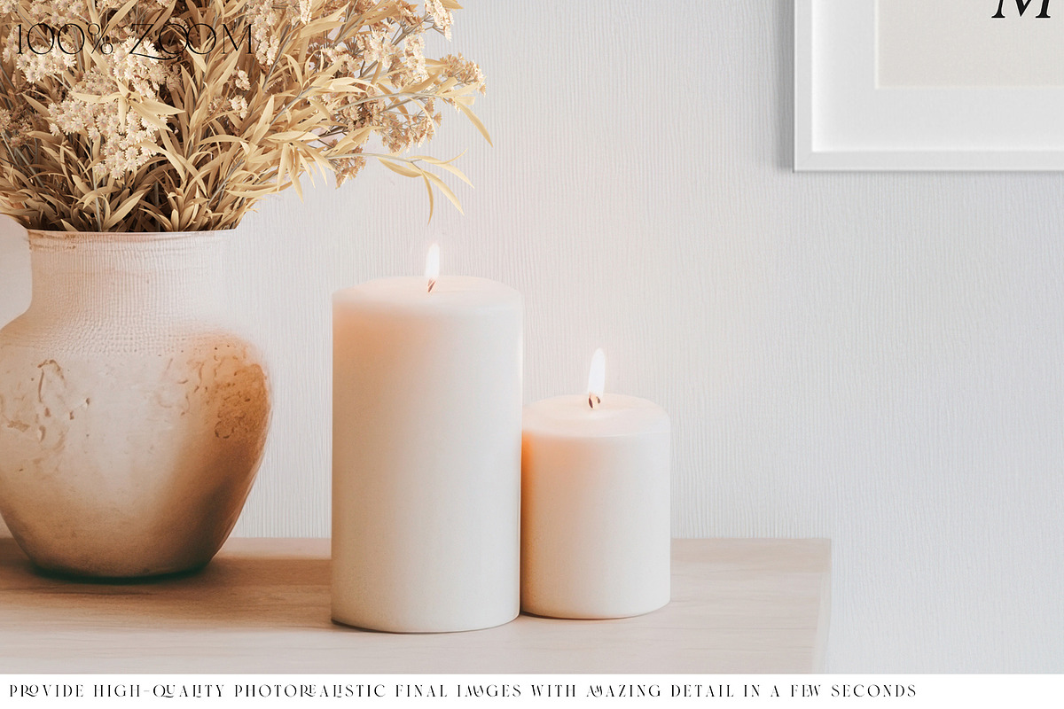 44 Frames and Wallpaper Mockups, a Mockup by mock-ups (Photo 15 of 16)