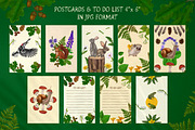 Forest Sketchbook illustrations, an Object Graphic by Fat Hamster (Thumbnail 3 of 17)