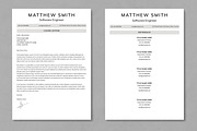 Resume Template, a Resume Template by MightyDesign (Thumbnail 2 of 6)