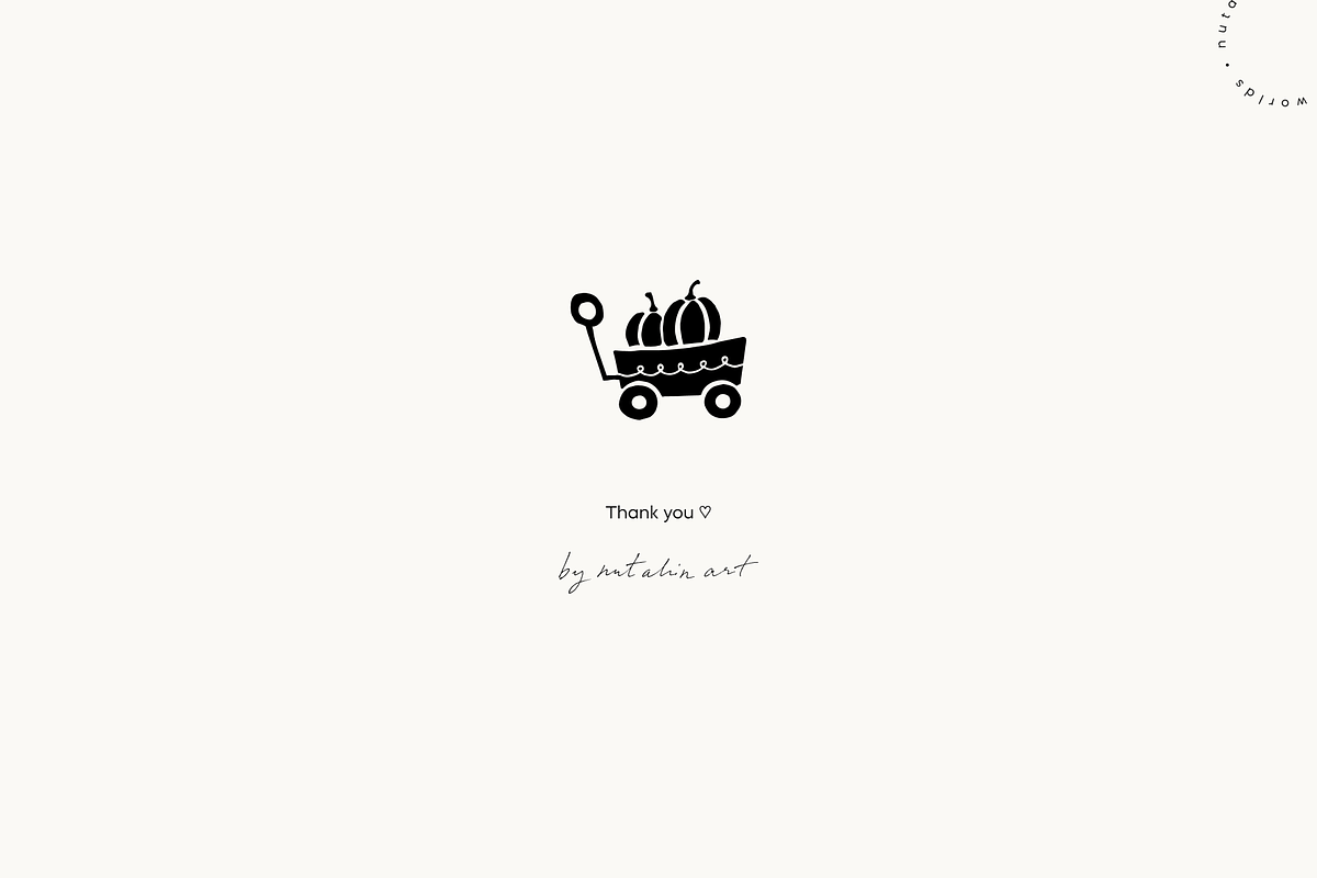 Autumn Farm | Harvest Rustic Pack, an Object Illustration by Nutalin Art (Photo 12 of 12)