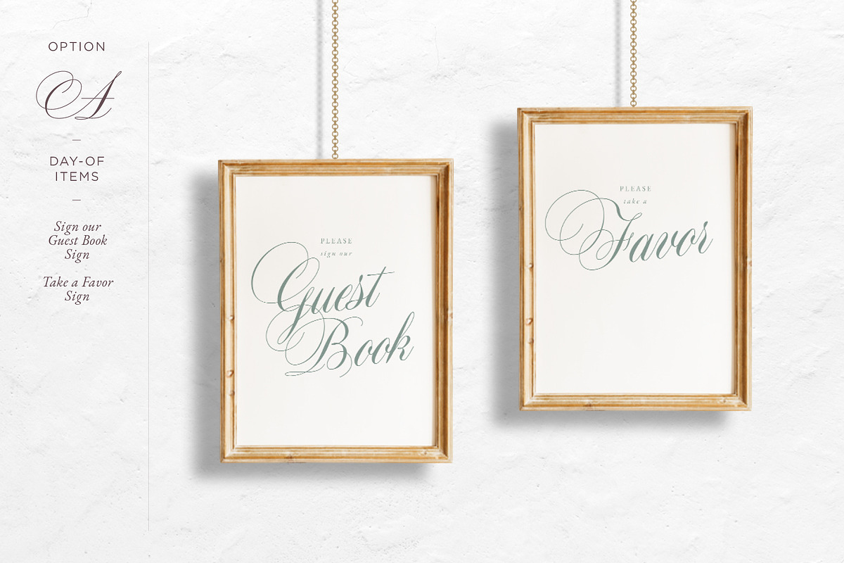 Old England Wedding Suite Collection, an Invitation Template by volume 1 visual design (Photo 6 of 33)