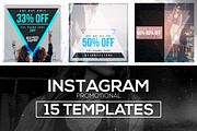 15 Instagram Templates vol.1: Promo, a Social Media Template by RussGFX (Thumbnail 1 of 3)