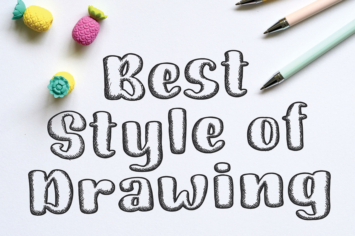 Sketch Bego | Handwritten Font, a Handwritten Font by Royaltype (Photo 4 of 9)