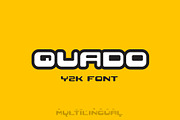 Quado, a Font by Sentavio (Thumbnail 1 of 8)