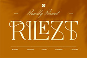 Rilezt || Modern Classy Serif Font, a Serif Font by Ermedia Studio (Thumbnail 1 of 10)