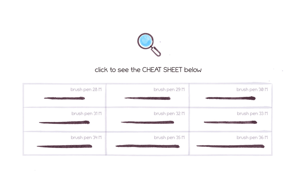 Brush Tip Marker Brushes Vol. 2, a Brush Add-On by Side Project (Photo 6 of 7)