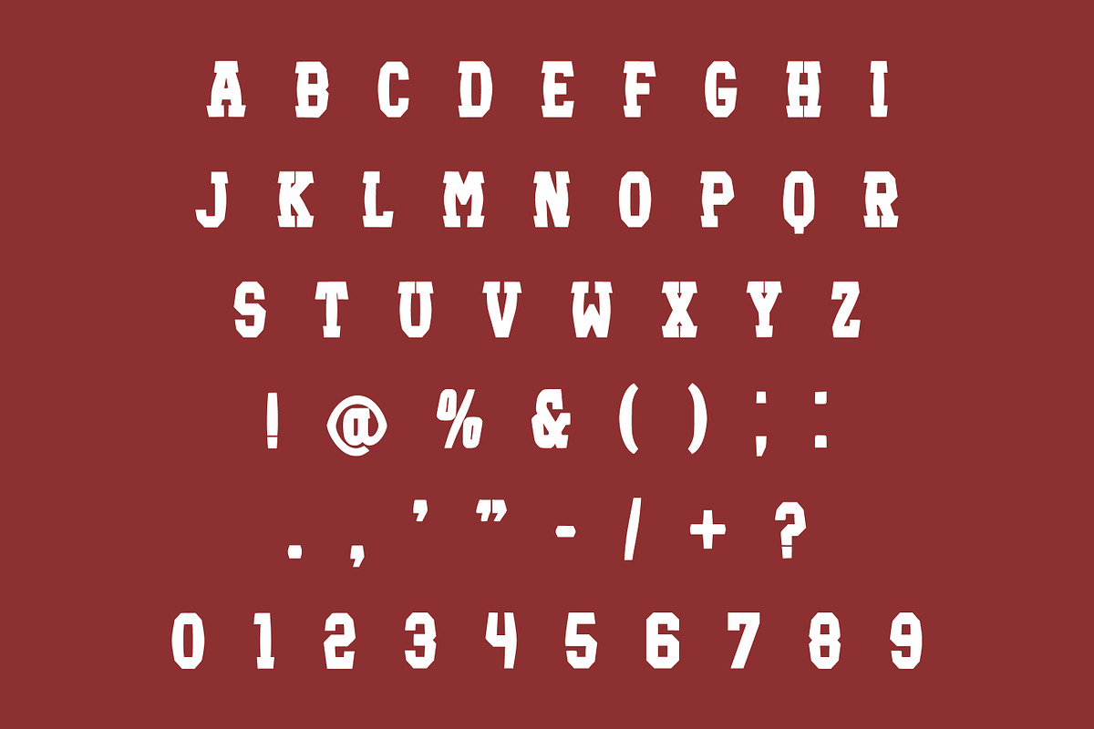Baseball Academy, a Slab Serif Font by Limited.studio (Photo 5 of 5)
