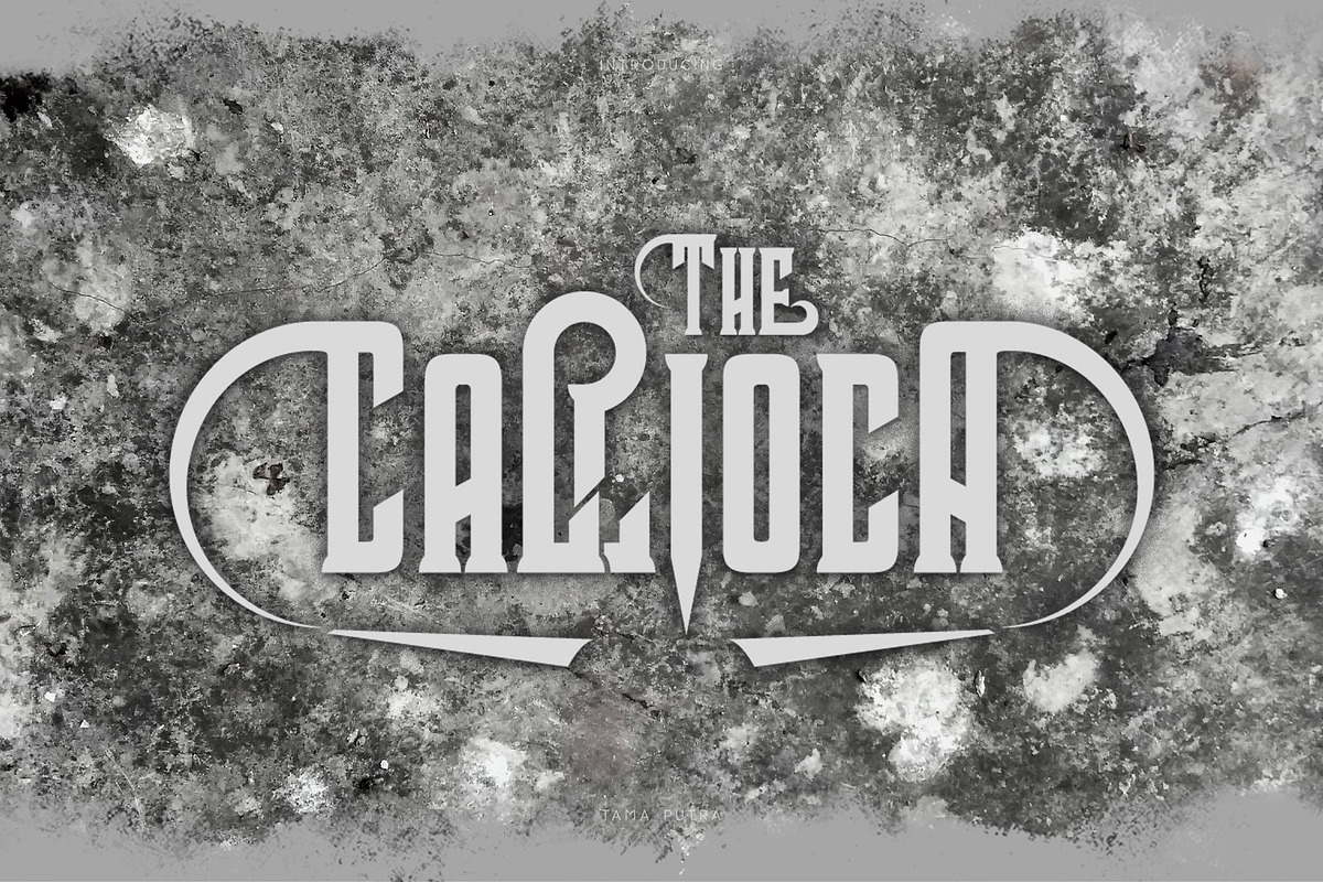 Callioca Decorative Typeface, a Blackletter Font by Vacatype Co. (Photo 1 of 5)