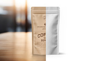 Kraft Pouch Bag Packaging PSD Mockup, a Packaging Mockup by Ram Studio LLC (Thumbnail 3 of 7)