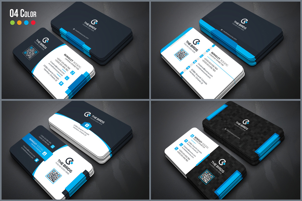 Business Cards Bundle 50, a Business Card Template by Genereux Art (Photo 6 of 14)