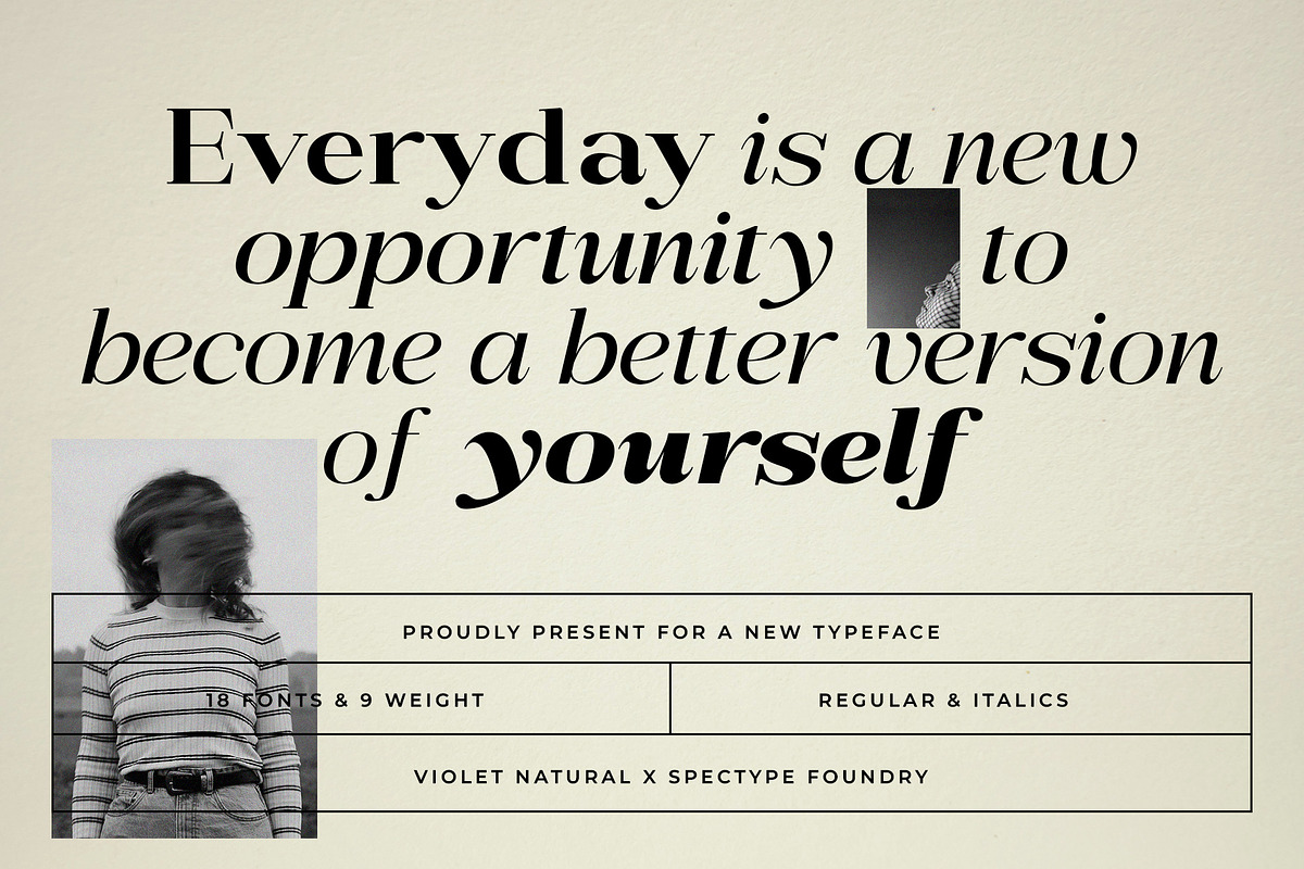 Bigsmile Serif Family, a Serif Font by Violet Natural (Photo 4 of 13)
