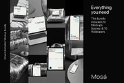 Mosá - Urban Minimal Mockup Bundle, a Device Mockup by Creavora (Thumbnail 5 of 11)