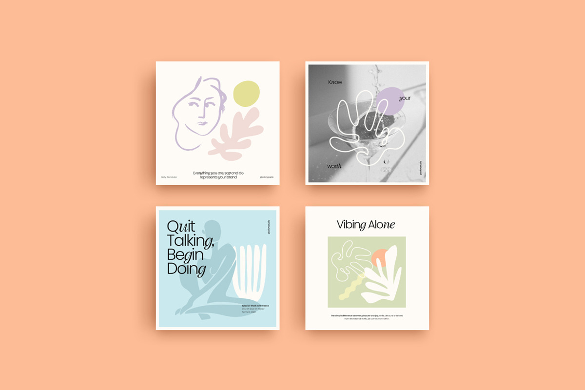 MIEL / Social Media Pack, a Social Media Template by Eviory (Photo 25 of 28)
