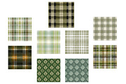Soft sage green linen pattern, an Illustration by Designworld (Thumbnail 3 of 5)