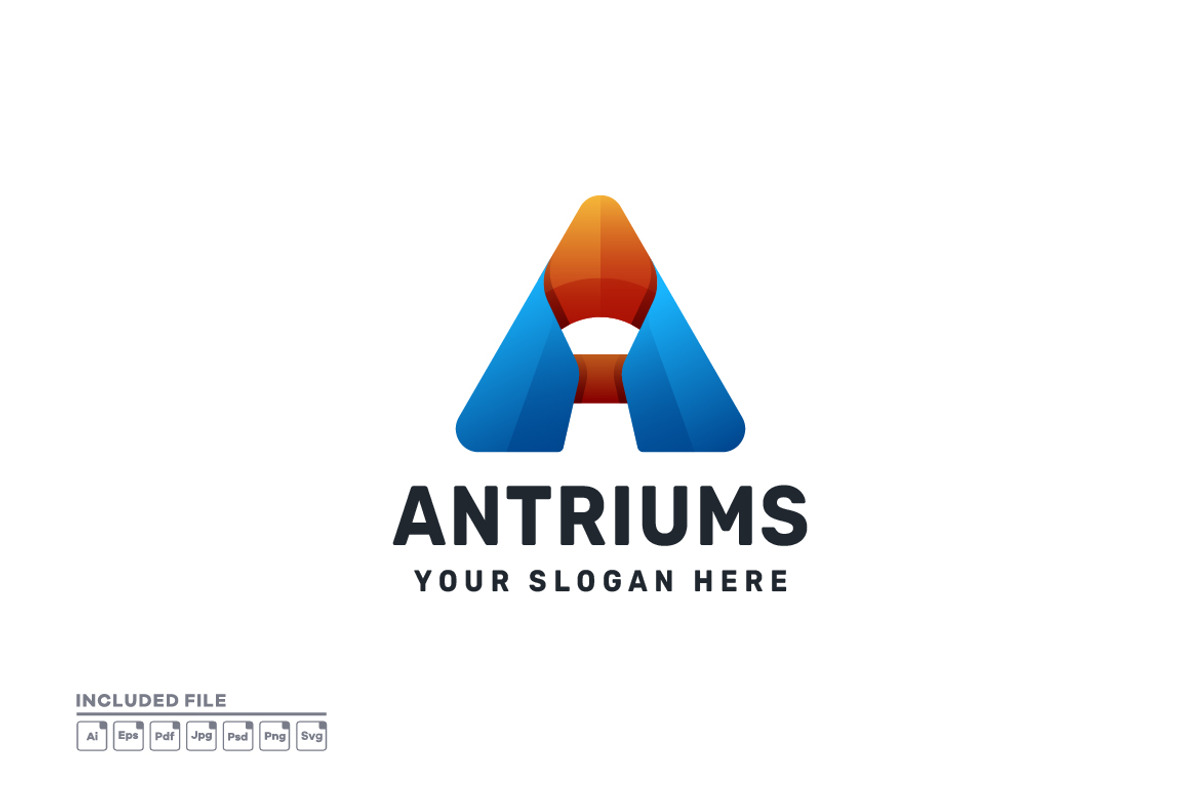 Letter A Gradient Colorful Logo, a Branding & Logo Template by yuanesei