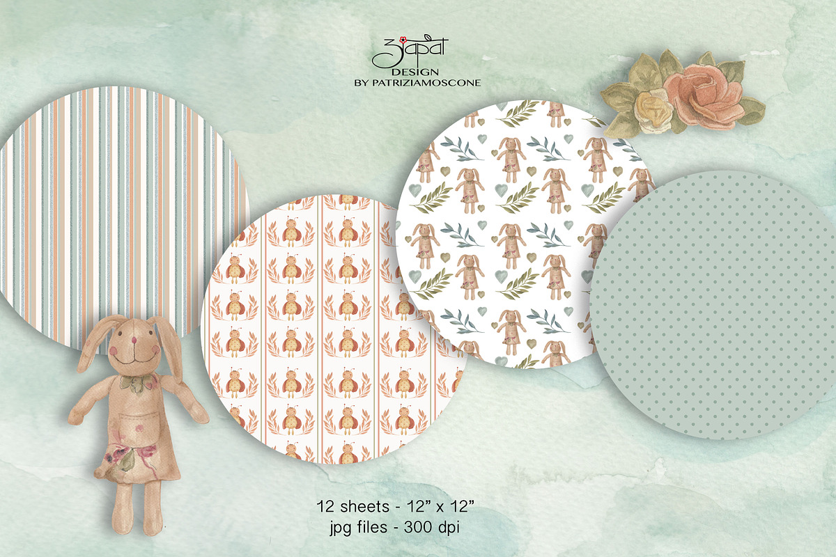 Toys paper, a Pattern Graphic by patriziamoscone (Photo 3 of 4)