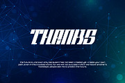 Bomfier - Bold Modern Font, a Sans Serif Font by Dhabee (Thumbnail 4 of 9)
