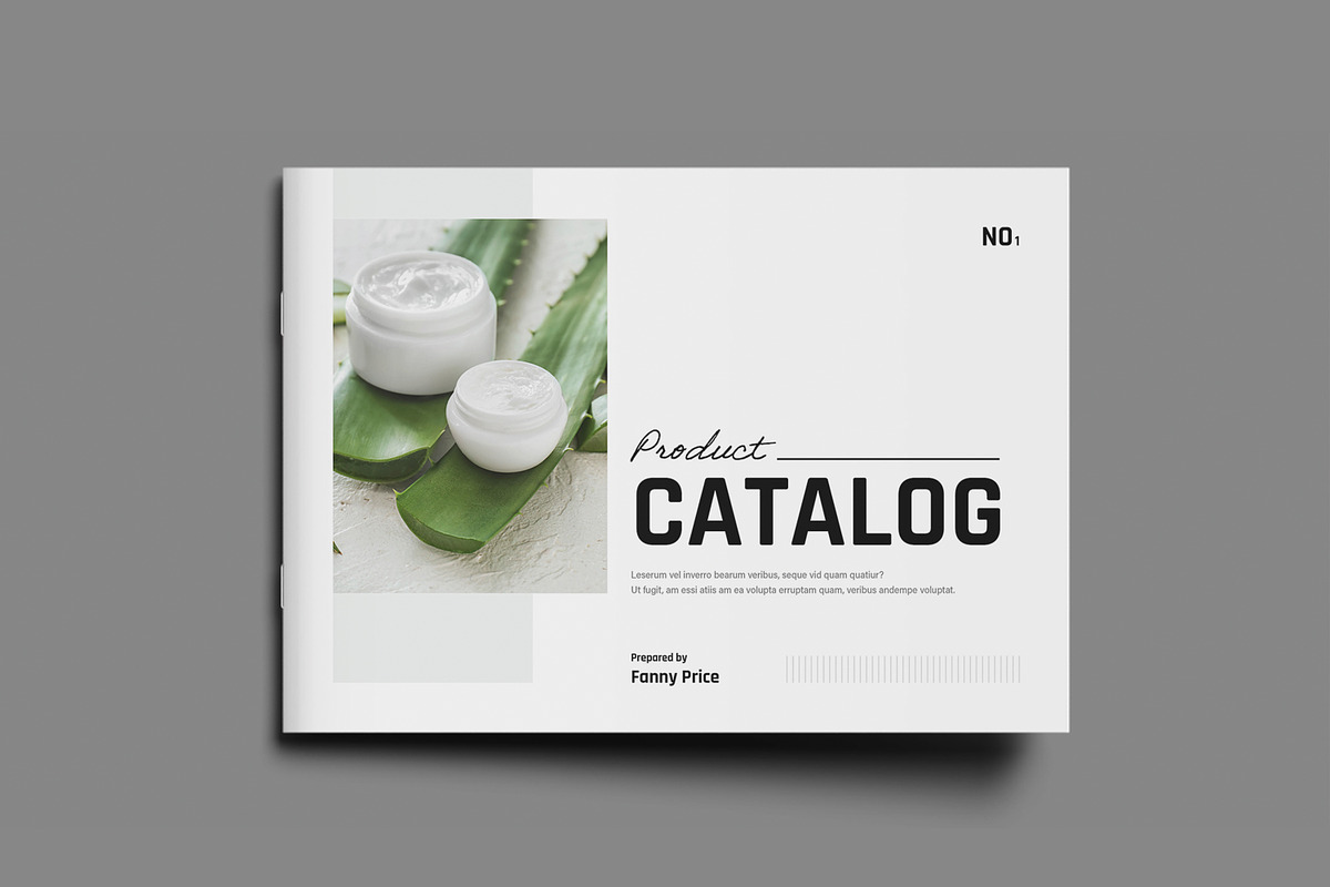 Minimalist Beauty Product Catalog, a Brochure Template by MightyDesign (Photo 2 of 9)