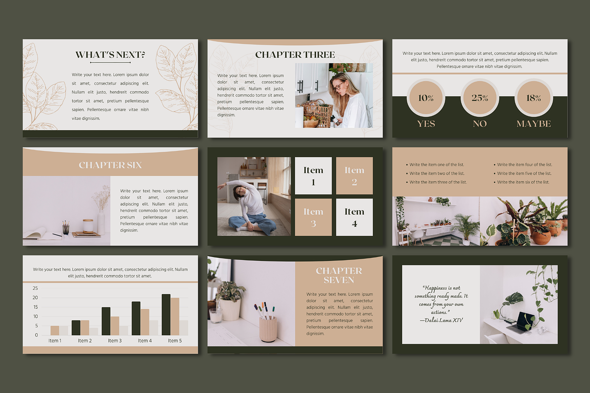 Minimalist SLIDE CANVA TEMPLATE, a Presentation Template by The Little Lily Studio (Photo 2 of 6)