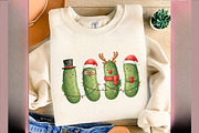 Christmas Pickle,Funny Christmas PNG, an Illustration by SinaCreation (Thumbnail 3 of 7)