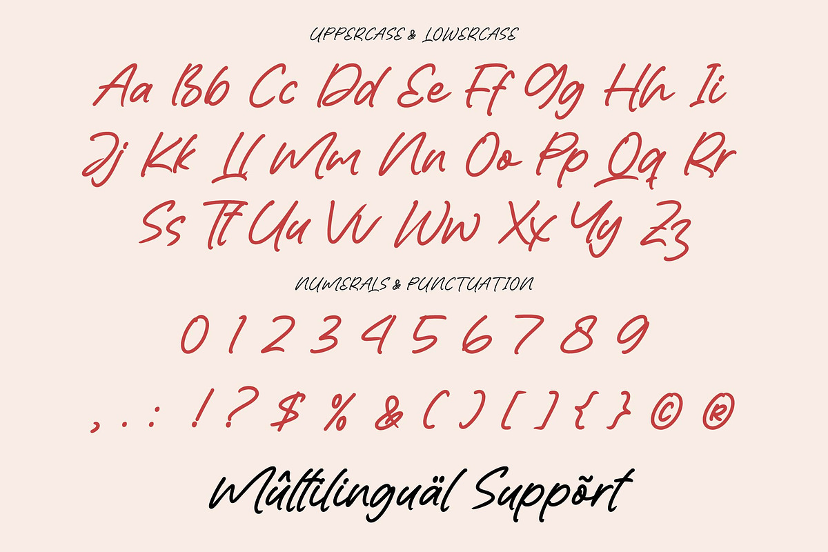 Quirky Rushy - Handwritten Font, a Handwritten Font by Graha Type (Photo 10 of 12)