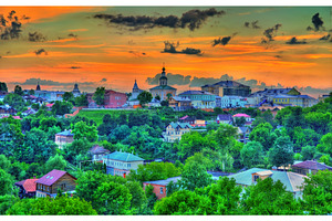 Skyline of Vladimir city in Russia, an Architecture Photo by Leonid Andronov