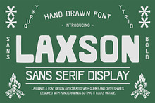 Laxson Typeface