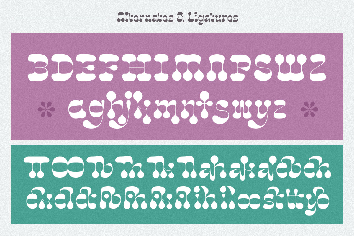 Moon Chief | Groovy Display, a Serif Font by Pentagonistudio (Photo 10 of 11)