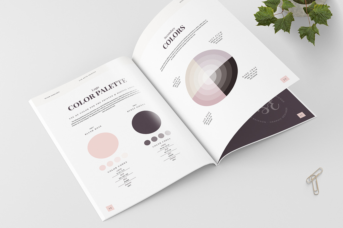 Design & Brand Guidelines, a Brochure Template by Imagination Area (Photo 8 of 21)