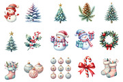 Merry Christmas clipart, an Illustration by Designworld (Thumbnail 4 of 5)