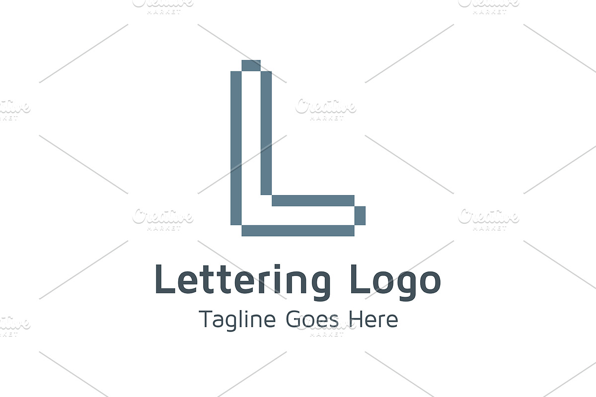 20 Logo Lettering L Template Bundle, a Branding & Logo Template by Acongraphic (Photo 18 of 21)