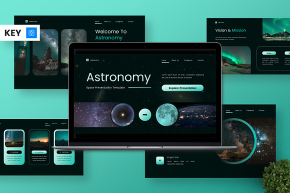 Astronomy - Space Keynote preview 7