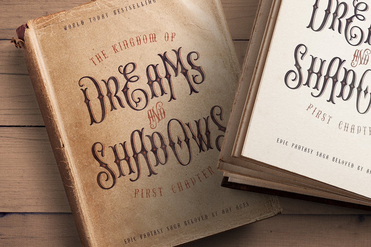 The Arkanes Decorative, a Blackletter Font by Gleb Guralnyk (Photo 5 of 8)