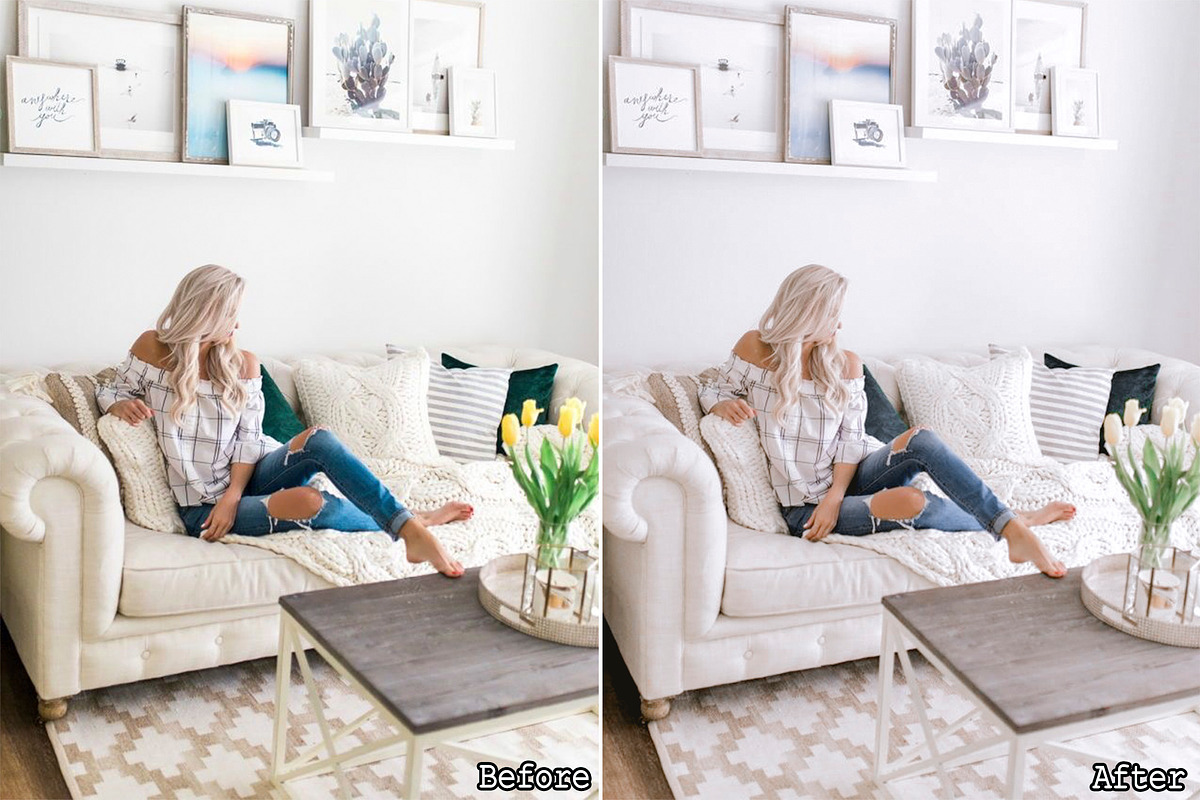 5 Clean Home Lightroom presets, a Preset Add-On by Presets by Yevhen (Photo 7 of 9)