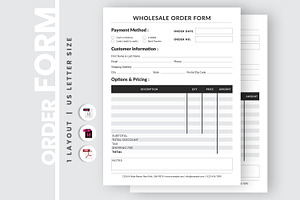 Wholesale Order Form