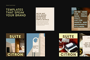 Hotel Citron - Feed Templates, a Social Media Template by Twelve Four Studio (Thumbnail 2 of 8)