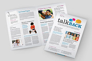 Child Therapy Newsletter Template, a Magazine Template by StockLayouts (Thumbnail 1 of 4)