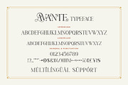Avante - Modern Classy Font, a Serif Font by Aqeel_Art (Thumbnail 6 of 8)