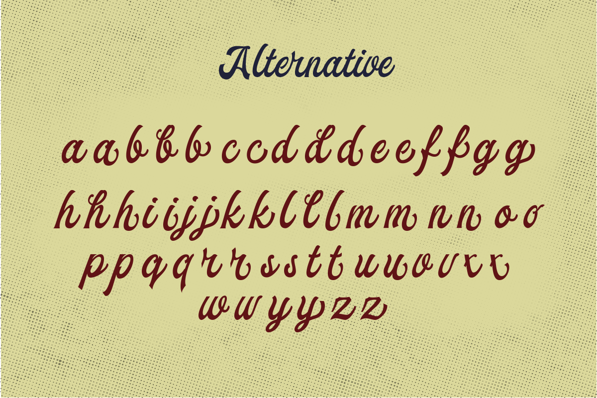 Ekshada Script + BONUS ! (UPDATED), a Script Font by Sitintahitam (Photo 10 of 12)