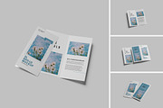 DL Bifold Brochure Mockup, a Print Template by Difa Design (Thumbnail 1 of 11)