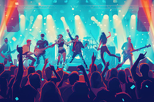 illustration celebrating world music, a Background Photo by Maylianaw28
